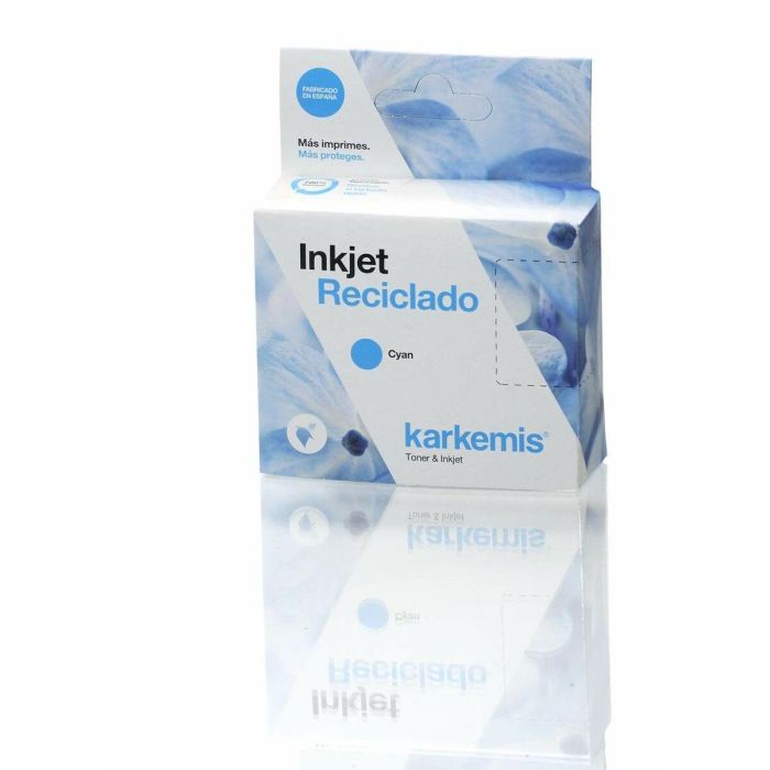 Cartucho de Tinta Reciclada Karkemis T1812 Cian