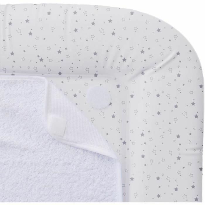 Domiva DOM3700948334485 Colchoneta de Cambio de PVC para Bebé con 2 Esponjas Extraíbles, Muy Cómoda, 42x70 cm, Lila 1