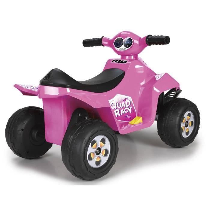 FEBER - Quad Racy Pink - Vehículo eléctrico para niños de 6 voltios 2 FEBER - Quad Racy Pink - Vehículo eléctrico para niños de 6 voltios 2