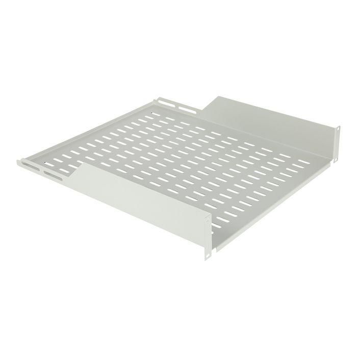 Lanview by Logon 2U 19" D=550mm RACK MOUNT SHELF WHITE Lanview by Logon 2U 19" D=550mm RACK MOUNT SHELF WHITE