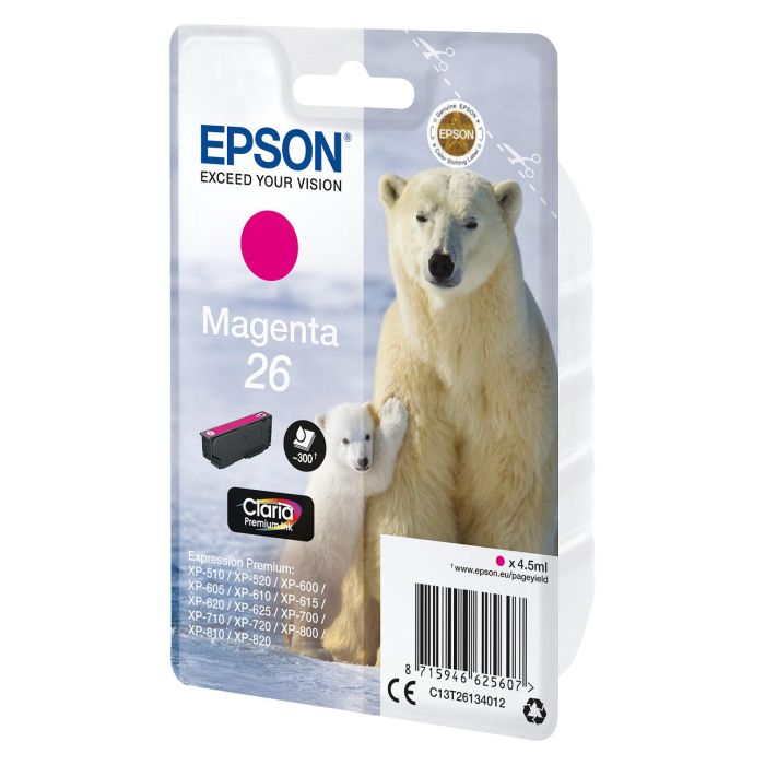 Epson Claria Premium Cartucho Magenta 26
