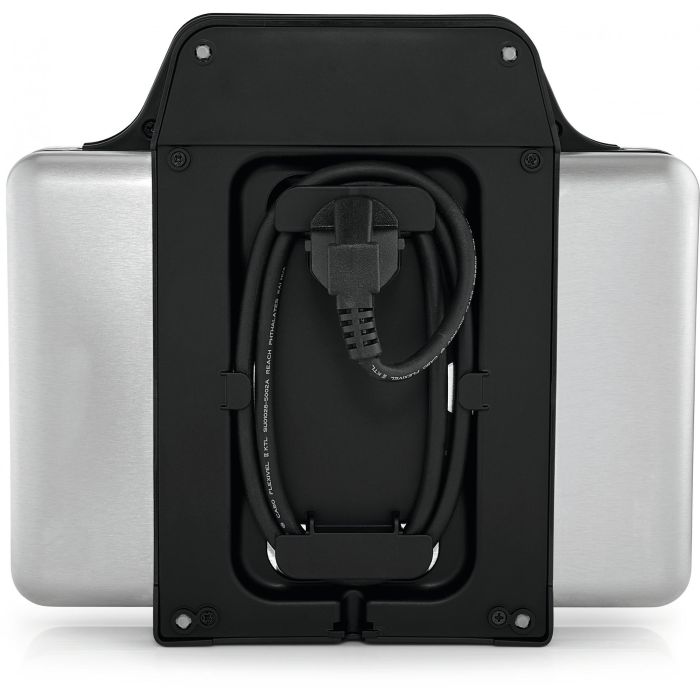 WMF Sandwichmaker Lono 0415150011 – 800W, Antiadherente, Fácil de Limpiar, Acero Inoxidable, Negro/Plata 4