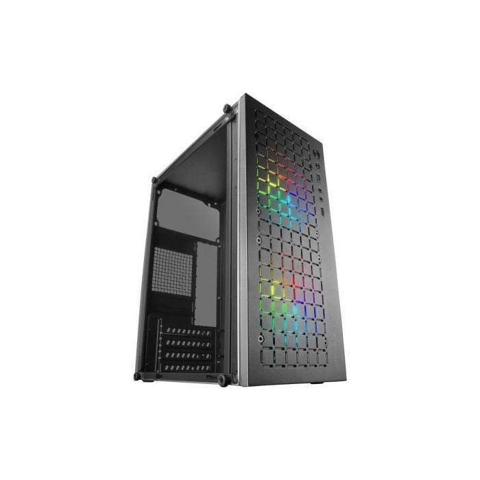 Mars Gaming MCCORE Caja Gaming Minitorre con 2 Ventiladores FRGB, Ventana Lateral, Soporte MicroATX/Mini-ITX y Rejilla Frontal Metal-MESH Mars Gaming MCCORE Caja Gaming Minitorre con 2 Ventiladores FRGB, Ventana Lateral, Soporte MicroATX/Mini-ITX y Rejilla Frontal Metal-MESH