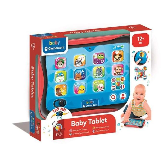 Tablet baby con 12 botones táctiles. luces y sonidos. 21x25x5 cm 1 Tablet baby con 12 botones táctiles. luces y sonidos. 21x25x5 cm 1