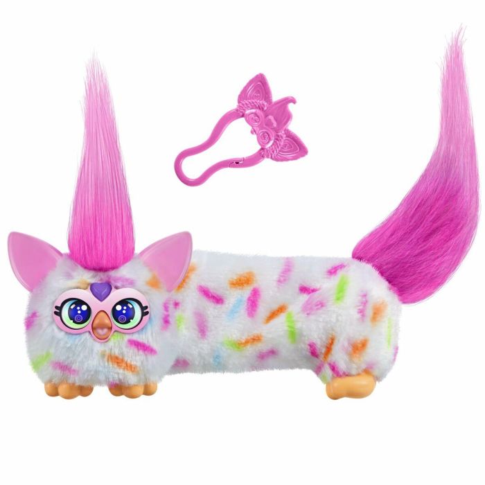 Hasbro Furby DJ Furblets Berry-Cup-Cake Minipeluche Electrónico Juguete Infantil HASG17815X0 7