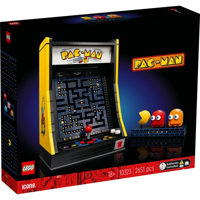 LEGO 10323 Icons PAC-MAN Juego Arcade, Maqueta para Construir para Adultos, Máquina de Juego con Personajes 5