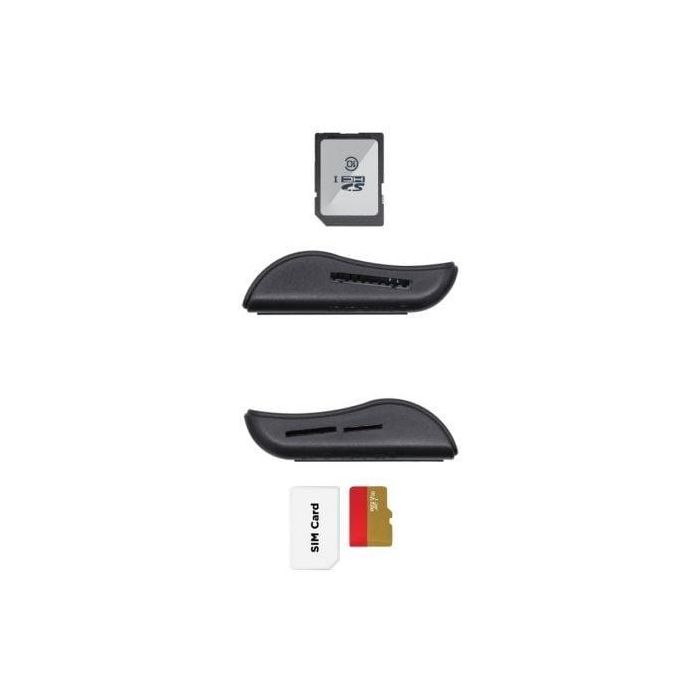 Aisens Lector de Tarjetas Inteligente DNI con Lector de Tarjetas SIM, SD, Micro SD, MMC, RS-MMC, MMC Micro, Negro - Compatible con FIPS 201, FIPS TAA e ISO 7816 2