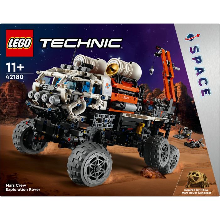 LEGO Technic 42180 Mars Manned Exploration Rover, Vehículo Espacial Tripulado, Juguete de Construcción Inspirado en la Exploración de Marte 8