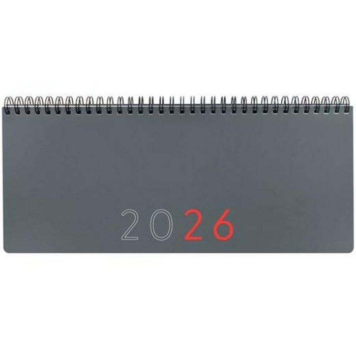 Planificador Semanal Finocam Gris Papel 29 x 11,6 cm