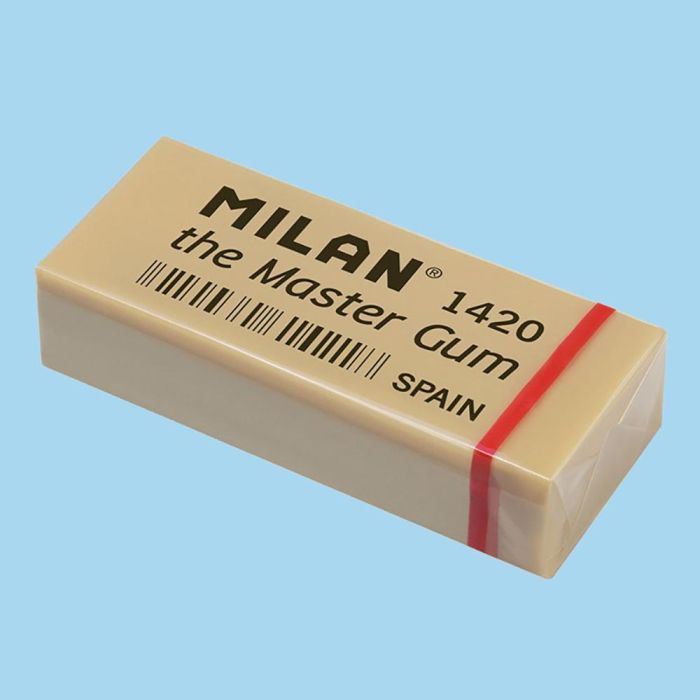 Goma de borrar Milan 1420 the Master Gum 0 Goma de borrar Milan 1420 the Master Gum 0