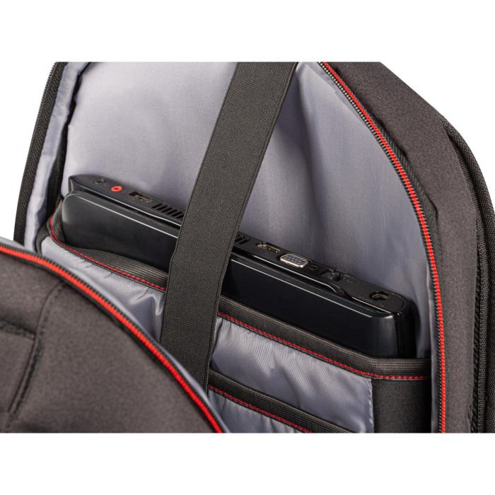 GENESIS Pallad 550 Mochila Gaming para Portátiles 17.3 pulgadas, Negro Rojo, Resistente al Agua y Golpes, con Múltiples Compartimentos 3 GENESIS Pallad 550 Mochila Gaming para Portátiles 17.3 pulgadas, Negro Rojo, Resistente al Agua y Golpes, con Múltiples Compartimentos 3
