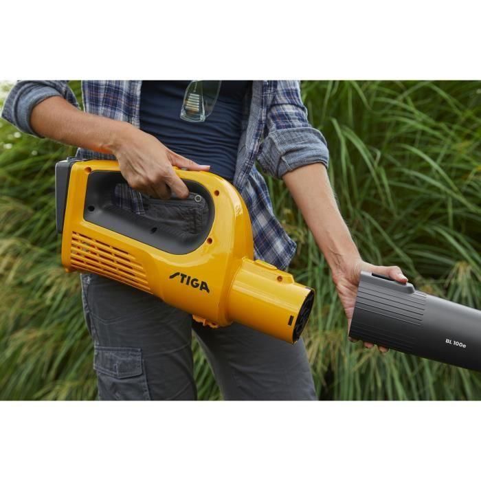 Stiga STI8008984853706 Soplador Kit BL 100e a batería, 115 km/h, peso ligero 4 Stiga STI8008984853706 Soplador Kit BL 100e a batería, 115 km/h, peso ligero 4
