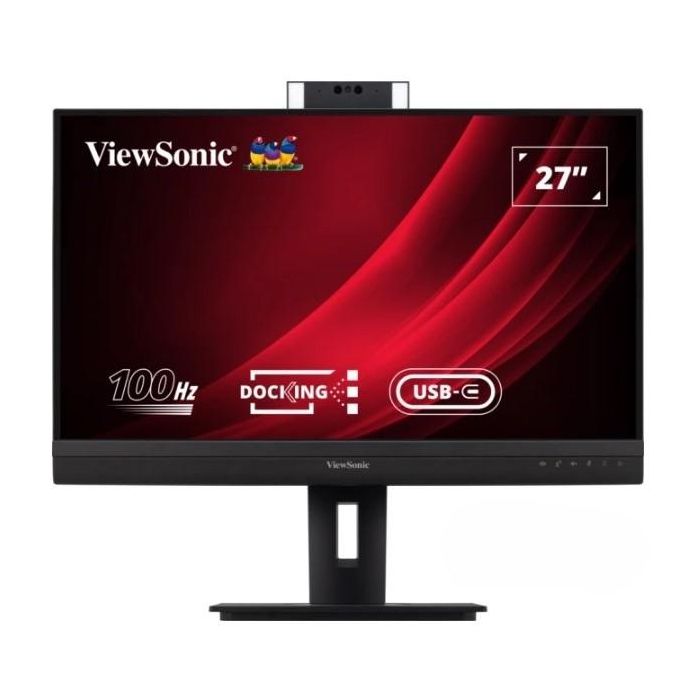 Viewsonic VG2757V-2K Monitor IPS 27" Quad HD (2560x1440) 100Hz 5ms con Cámara, Altavoces, USB-C Hub, HDMI, DP y Ethernet Negro 0 Viewsonic VG2757V-2K Monitor IPS 27" Quad HD (2560x1440) 100Hz 5ms con Cámara, Altavoces, USB-C Hub, HDMI, DP y Ethernet Negro 0
