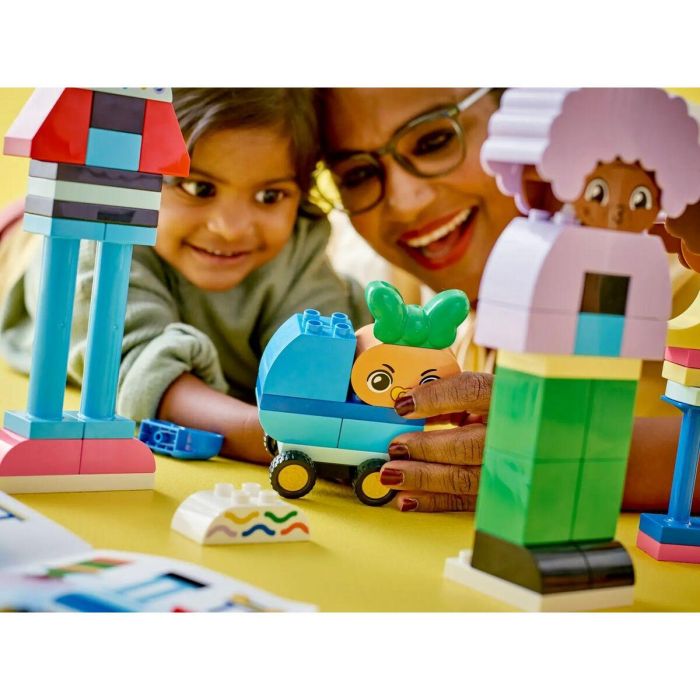 LEGO 10423 DUPLO My Town Set Personajes para Construir, Diferentes Emociones, Juguete Infantil con 71 Ladrillos y 5 Figuras 3