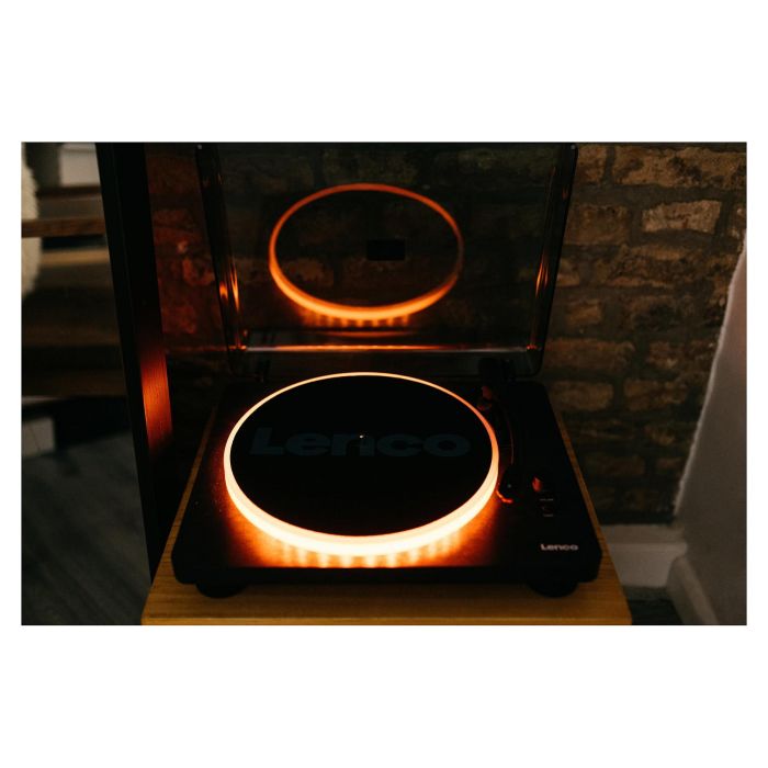 Lenco LS-50LED schwarz Tocadiscos de tracción por correa con reproducción MP3, Manual, Negro, Plástico, Madera, 33, 45, 78 RPM Lenco LS-50LED schwarz Tocadiscos de tracción por correa con reproducción MP3, Manual, Negro, Plástico, Madera, 33, 45, 78 RPM
