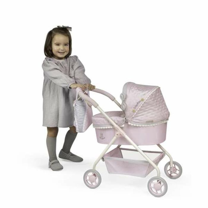 Decuevas Coche de Muñeca Sophie para Muñecas hasta 42 cm, Metal, Plástico, Poliéster. Medidas 35x50x56 cm. Edad +3 años. 4 Decuevas Coche de Muñeca Sophie para Muñecas hasta 42 cm, Metal, Plástico, Poliéster. Medidas 35x50x56 cm. Edad +3 años. 4