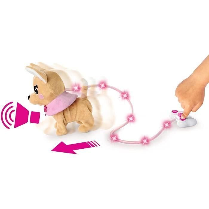 Peluche Chi Chi Love Loomy Chihuahua - 20 cm - Peluche guiado por alambre - Pilas incluidas 1 Peluche Chi Chi Love Loomy Chihuahua - 20 cm - Peluche guiado por alambre - Pilas incluidas 1