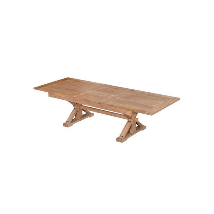 Mesa de Comedor Home ESPRIT Natural Madera Reciclada Madera de olmo 180 x 90 x 76 cm