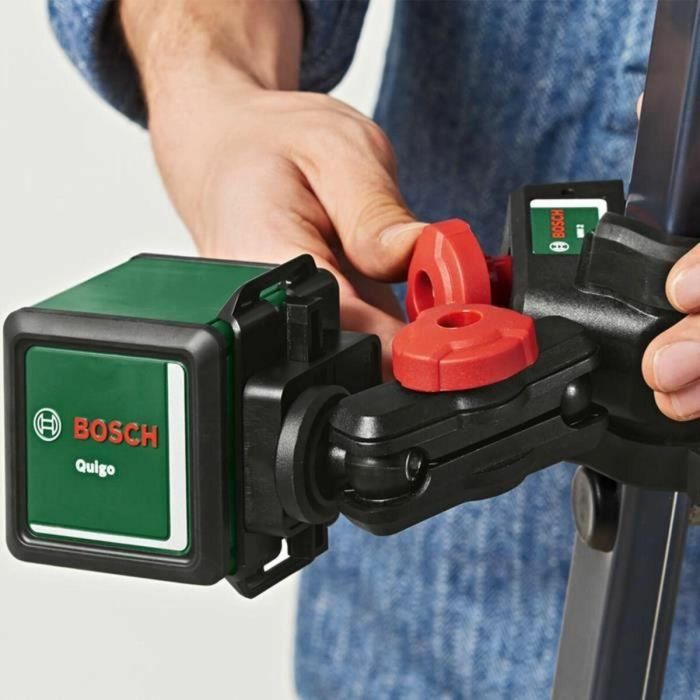 Bosch BOS4053423245226 Nivel Láser Quigo | Proyector de Líneas para Nivelación y Alineación 2