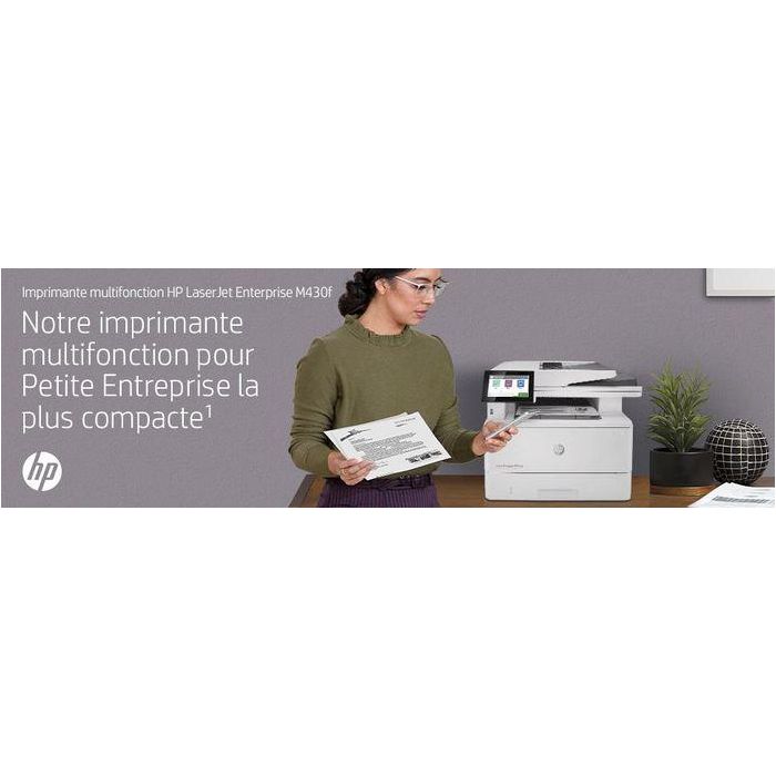 HP M430f LaserJet Enterprise MFP Impresora Multifunción Láser 63ppm, 600x600dpi, 2000MB RAM, Conexión USB, Pantalla LCD 4.3 pulgadas 19