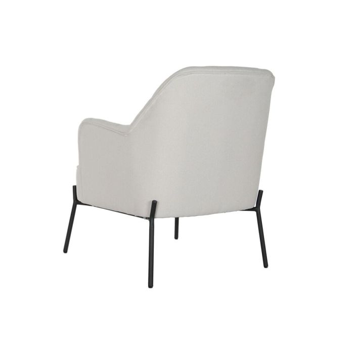 Sillon Scandi DKD Home Decor Beige Negro 73 x 79.5 x 65 cm 1 Sillon Scandi DKD Home Decor Beige Negro 73 x 79.5 x 65 cm 1