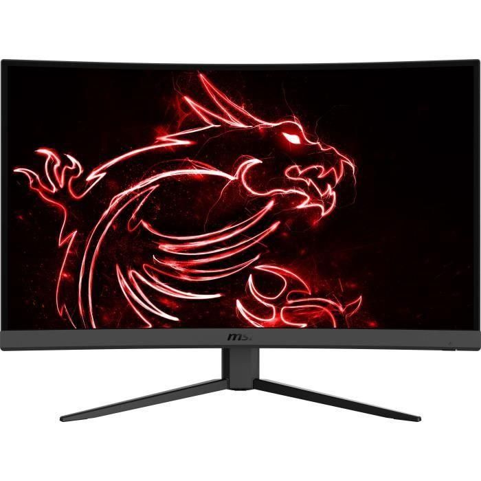 Pantalla para juegos de PC - MSI - Optix G32CQ4 E2 - 31,5 VA FHD 1 ms - 170 Hz - 2 x HDMI(2.0) - 1 x DP (1.2a) - 1 x conector DC 4