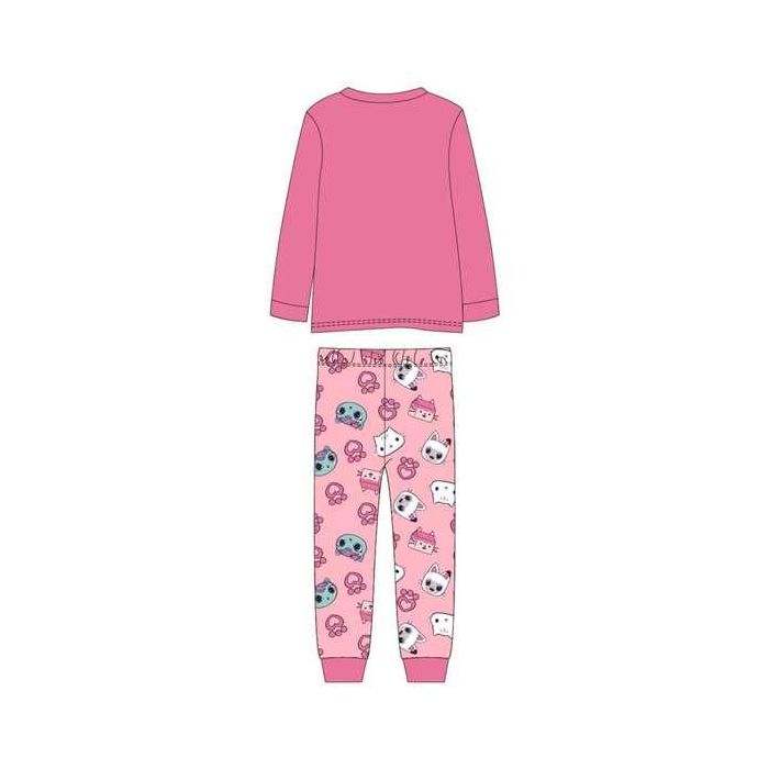 Pijama largo single jersey gabby´s dollhouse 6 años 1