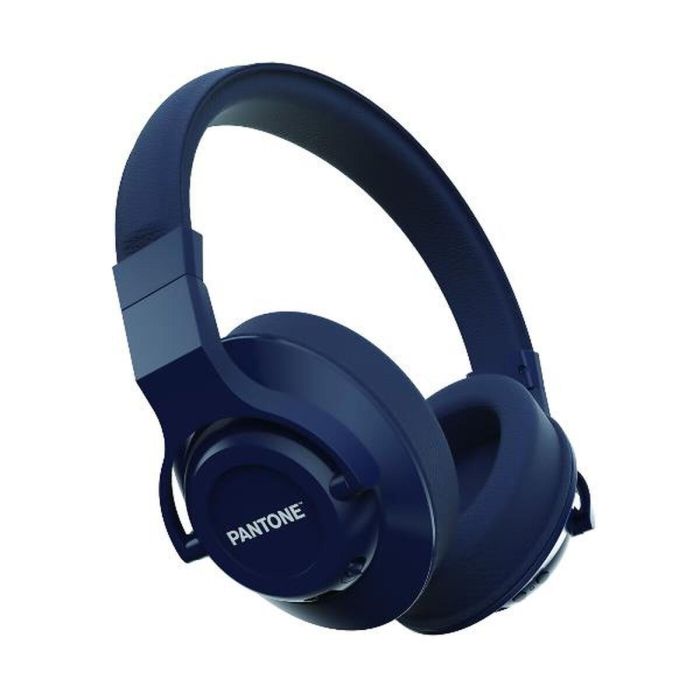 Auriculares con Micrófono Pantone PT-WH005N1 Azul Auriculares con Micrófono Pantone PT-WH005N1 Azul