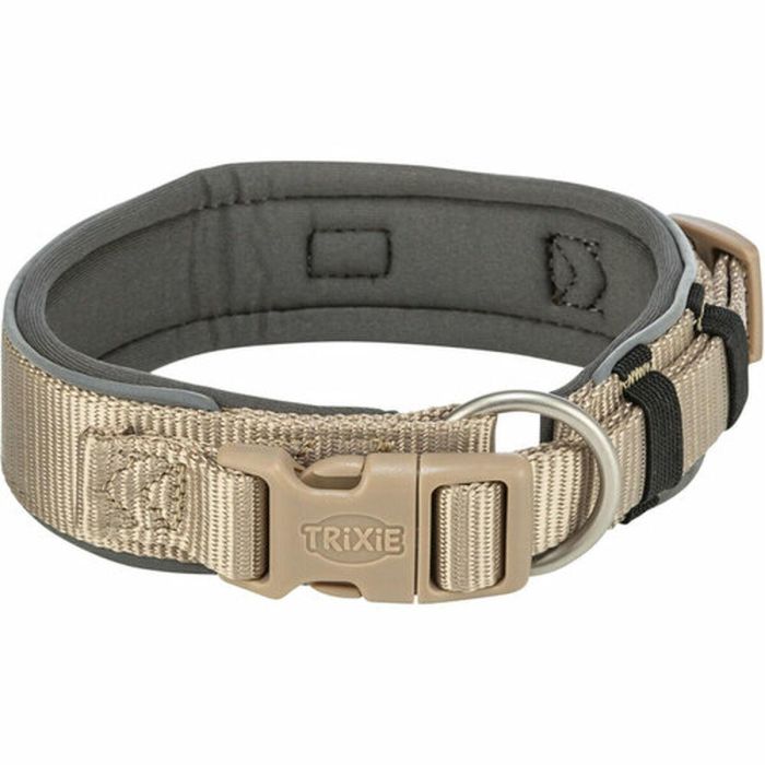 Collar para Perro Trixie Premium Grafito Arena M/L 40-48 cm 5 Collar para Perro Trixie Premium Grafito Arena M/L 40-48 cm 5