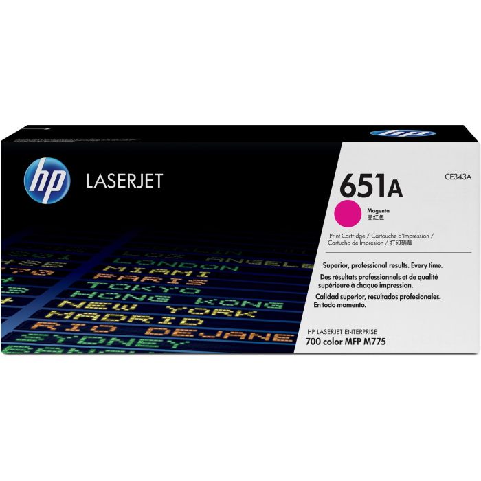 HP LaserJet Interprise 700MFP/M775 Toner Magenta 651A