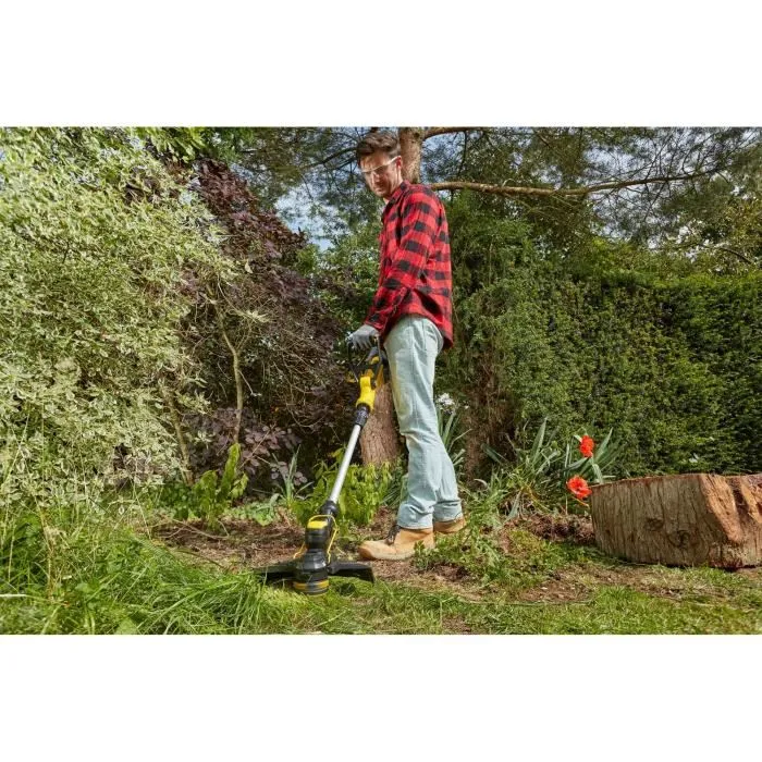 Stanley Fatmax SFMCST933M1-QW Recortadora de Césped Eléctrica Inalámbrica con Batería de 4 Ah y Cargador, 18 V, 33 cm 3