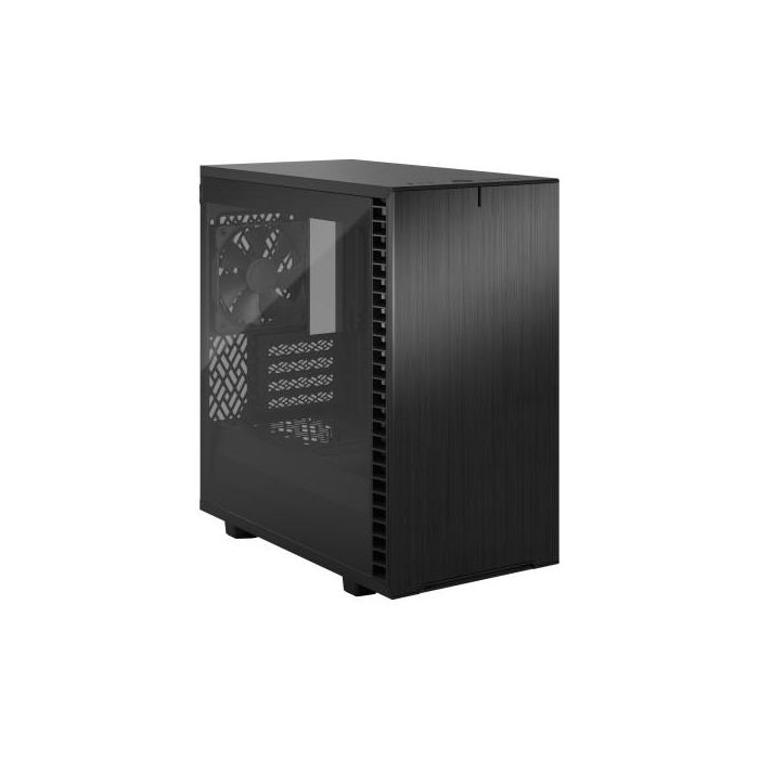 Fractal Design Define 7 Mini Negro PC - Micro ATX/Mini-ITX, Ventiladores Incluidos, Gestión de Cables, FD-C-DEF7M-02