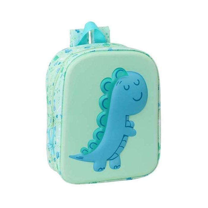 Safta Mochila Guarderia 3D Dino 22x27x10 cm 0 Safta Mochila Guarderia 3D Dino 22x27x10 cm 0