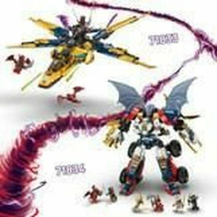 LEGO NINJAGO 71834 Robot Ultra Combo de Zane - Set de construcción 4 en 1 para edades de 9 años 3 LEGO NINJAGO 71834 Robot Ultra Combo de Zane - Set de construcción 4 en 1 para edades de 9 años 3