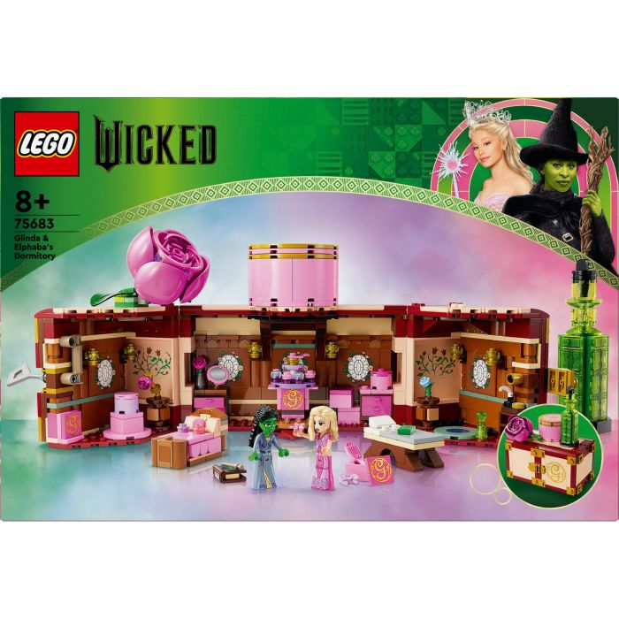 LEGO 75683 Wicked Dormitorio de Glinda y Elphaba - Modelo de coleccionista con minimuñecas 8 LEGO 75683 Wicked Dormitorio de Glinda y Elphaba - Modelo de coleccionista con minimuñecas 8