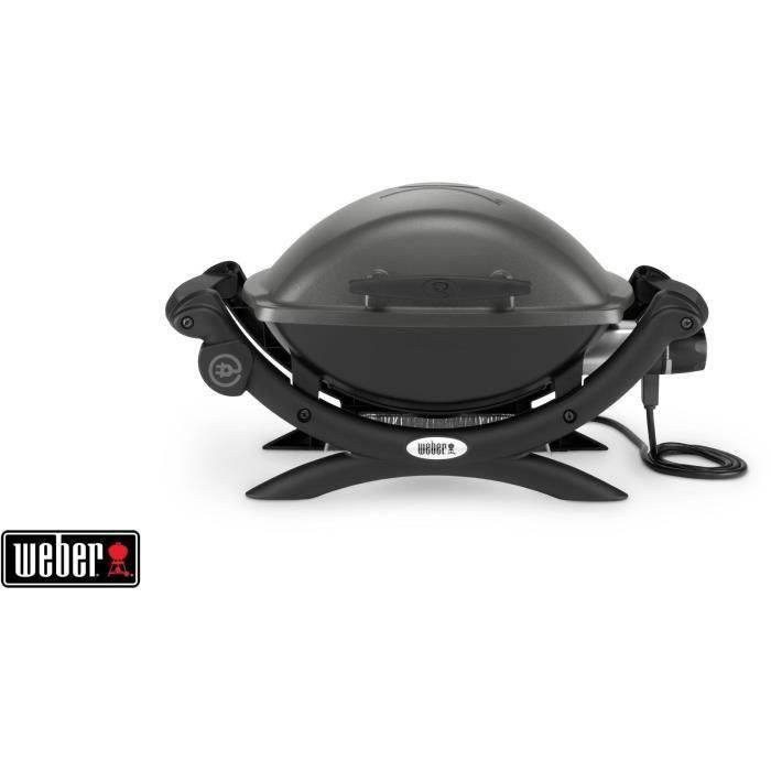 Barbacoa eléctrica WEBER Q 2400 - Negro Gris Barbacoa eléctrica WEBER Q 2400 - Negro Gris
