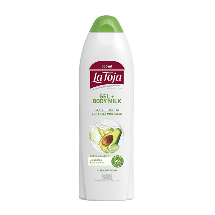 La Toja Aroma aguacate gel+body milk gel de ducha 550 ml La Toja Aroma aguacate gel+body milk gel de ducha 550 ml