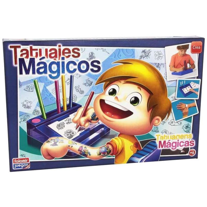 Juego De Mesa Falomir Tatuajes Magicos Infantil 2 Juego De Mesa Falomir Tatuajes Magicos Infantil 2