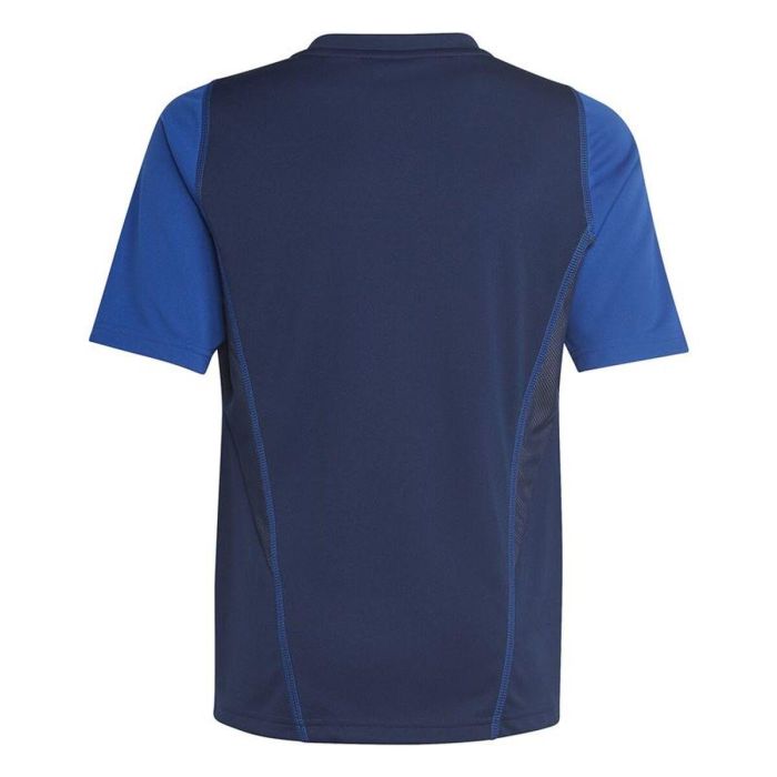 Camiseta de Fútbol de Manga Corta para Niños Adidas HK7639 Azul (7-8 Años) 4