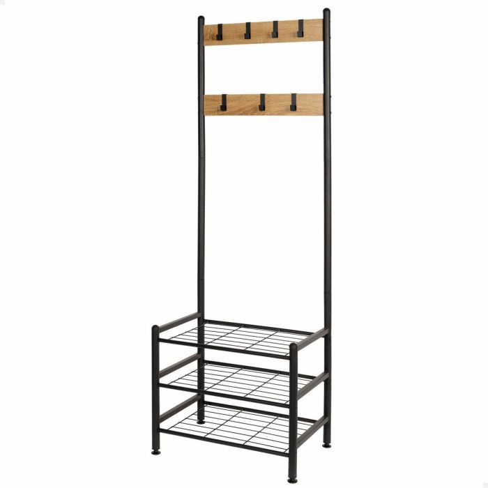 Perchero con Balda Max Home Acero Melamina Aglomerado Minimalista 60 x 175 x 40 cm 0 Perchero con Balda Max Home Acero Melamina Aglomerado Minimalista 60 x 175 x 40 cm 0