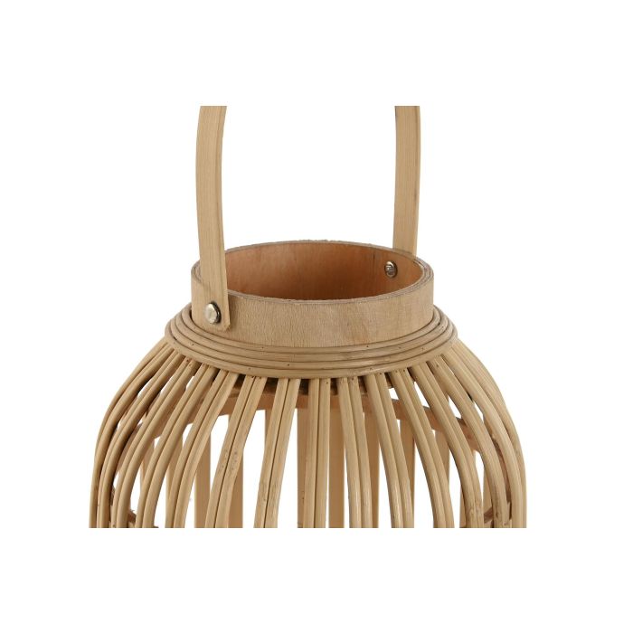 Portavela Tropical DKD Home Decor Marron Claro 22.5 x 30 x 22.5 cm 1 Portavela Tropical DKD Home Decor Marron Claro 22.5 x 30 x 22.5 cm 1
