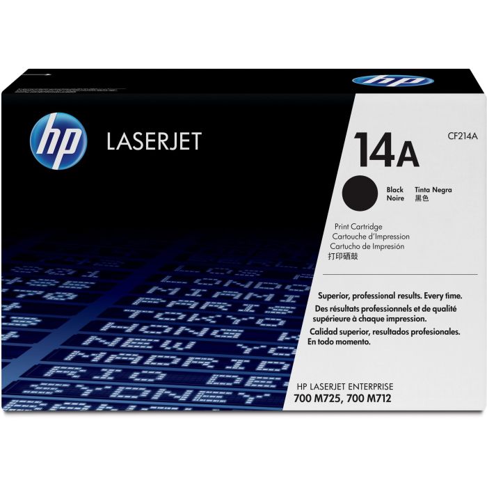 HP LaserJet Interprise 700MFP/M725 Toner Negro nº14A