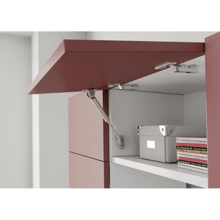 Italiana Ferramenta Compact Ascendente 244mm con Soportes Fuerza 100N 1