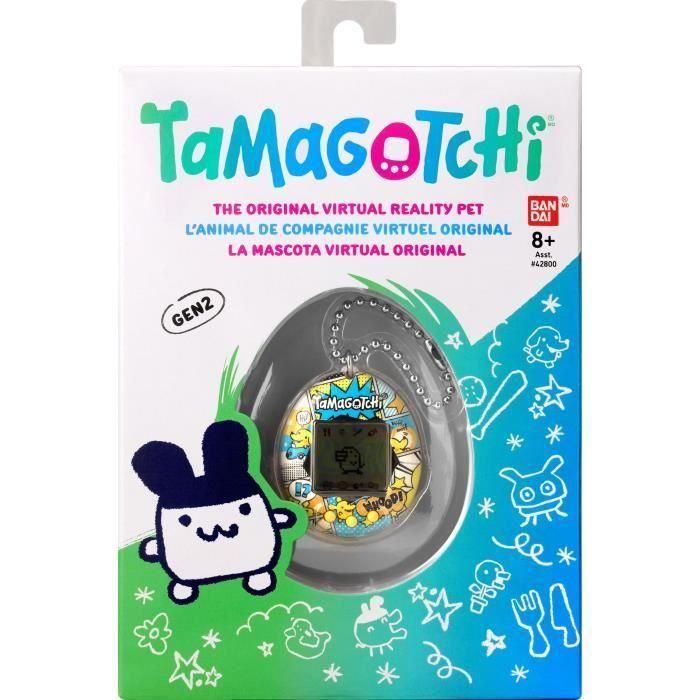 Juguete electrónico - BANDAI - Tamagotchi Original Pochitchi Comic Book - 42976, vuelve el original de los 90 Juguete electrónico - BANDAI - Tamagotchi Original Pochitchi Comic Book - 42976, vuelve el original de los 90