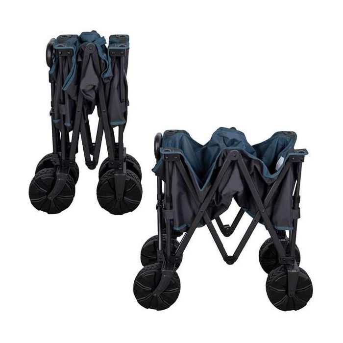Carro de playa plegable 91x49x99cm con ruedas grandes. 5 Carro de playa plegable 91x49x99cm con ruedas grandes. 5