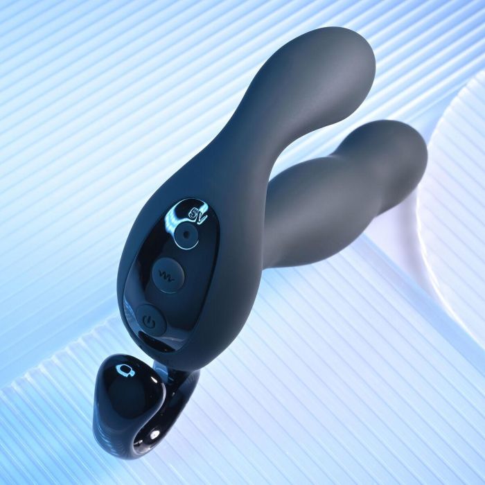 Vibrador Anal Negro Playboy Negro 20