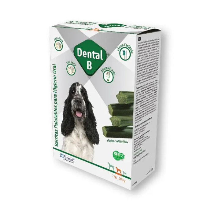 Dental-B "M" 14 Barras Perro 7-20 kg