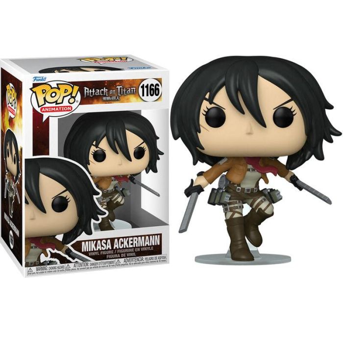 Funko Figura POP Attack On Titan Mikasa Ackermann Vinilo 9cm
