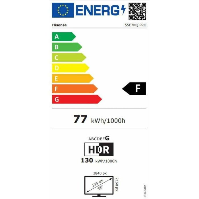 Smart TV Hisense 55E7NQ 4K Ultra HD 55" QLED 2 Smart TV Hisense 55E7NQ 4K Ultra HD 55" QLED 2