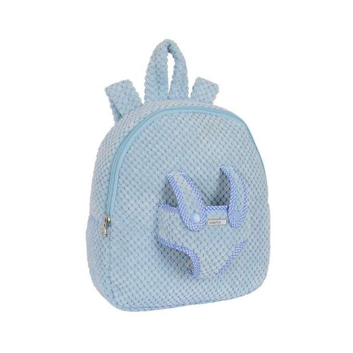 Mochila preescolar con osito 23x27x7,5cm